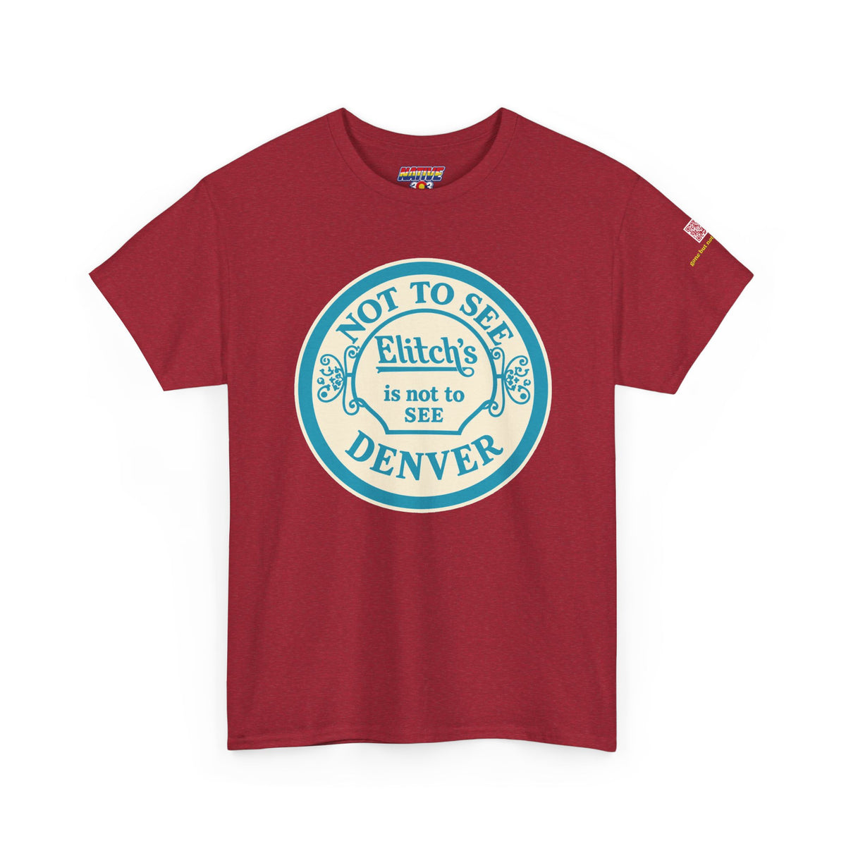 Elitch Gardens TURQUOISE- vintage Denver gear