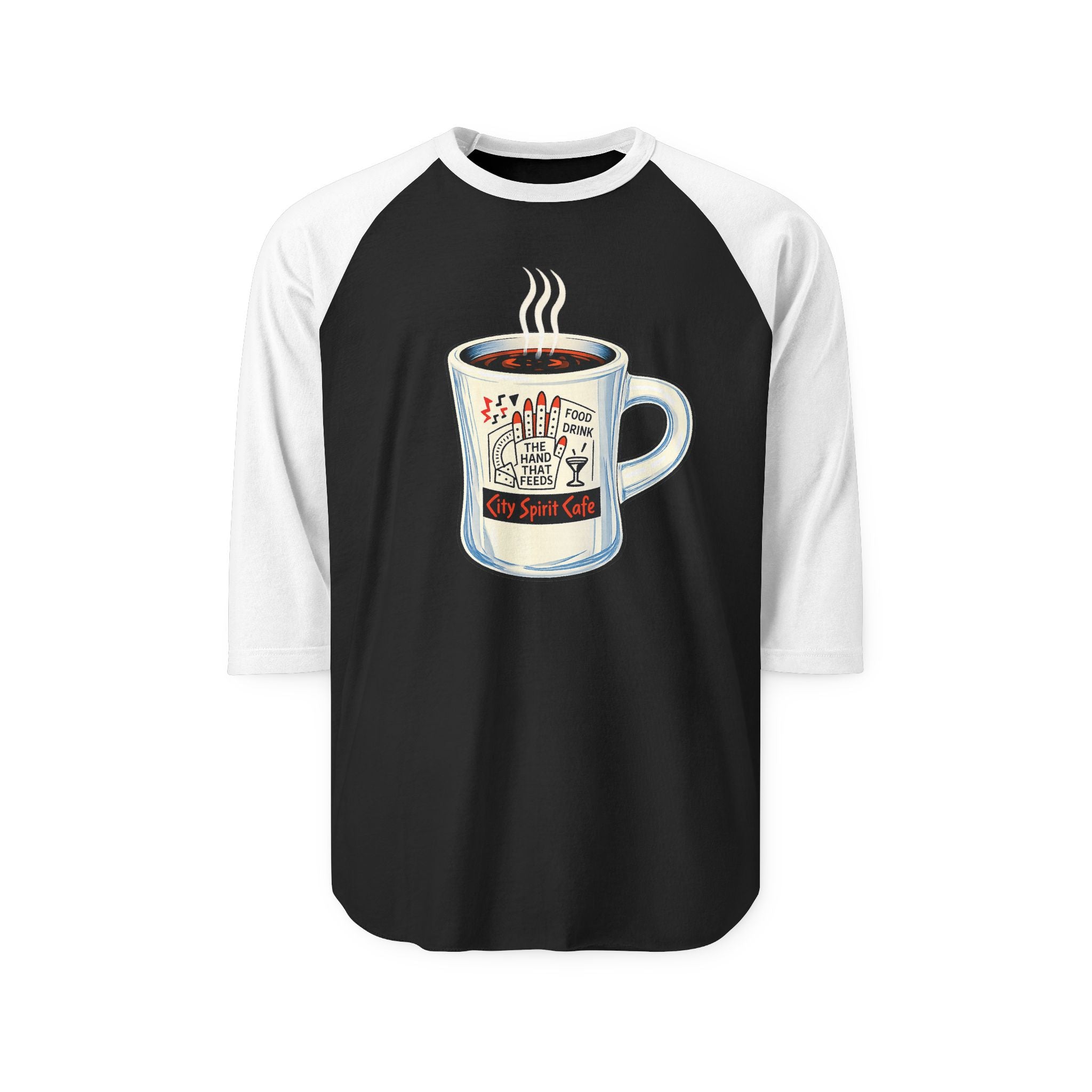CITY SPIRIT CAFE | Retro Baseball Tee