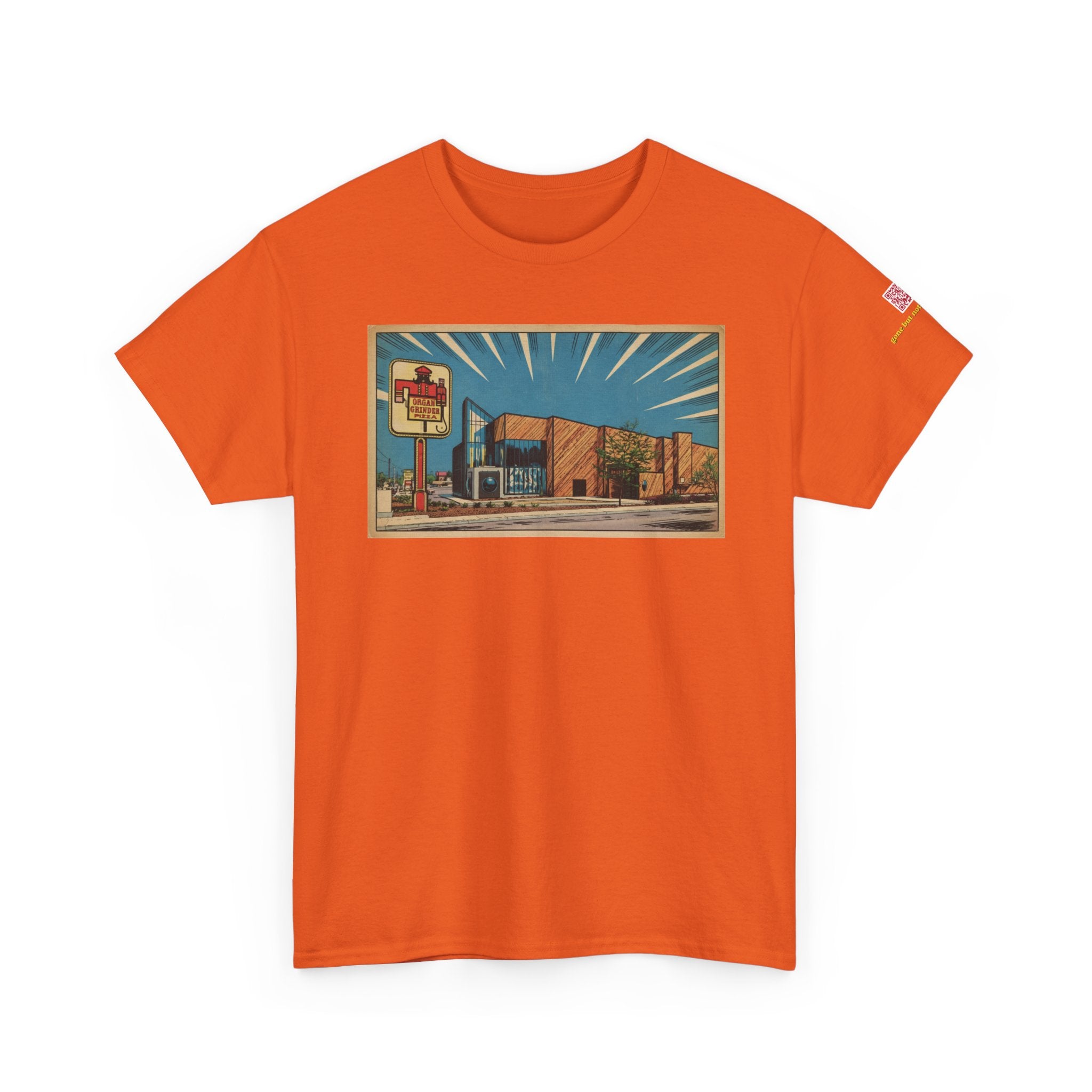 Organ Grinder comic style - vintage Denver gear