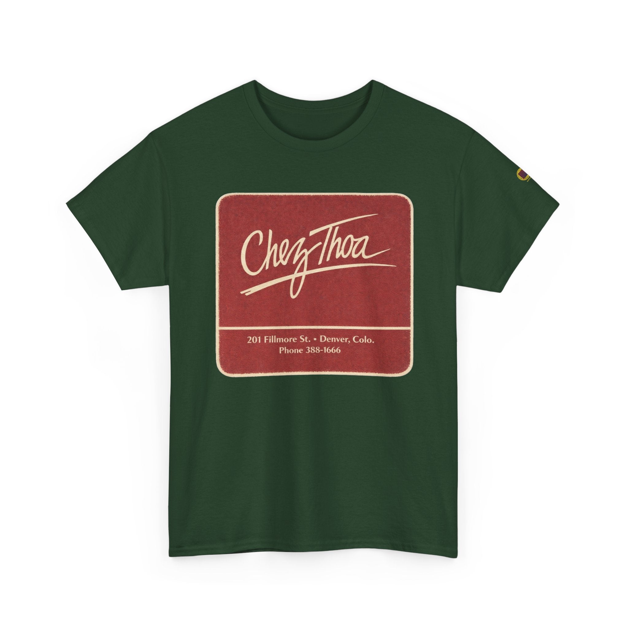 Chez Thoa restaurant - vintage Denver gear