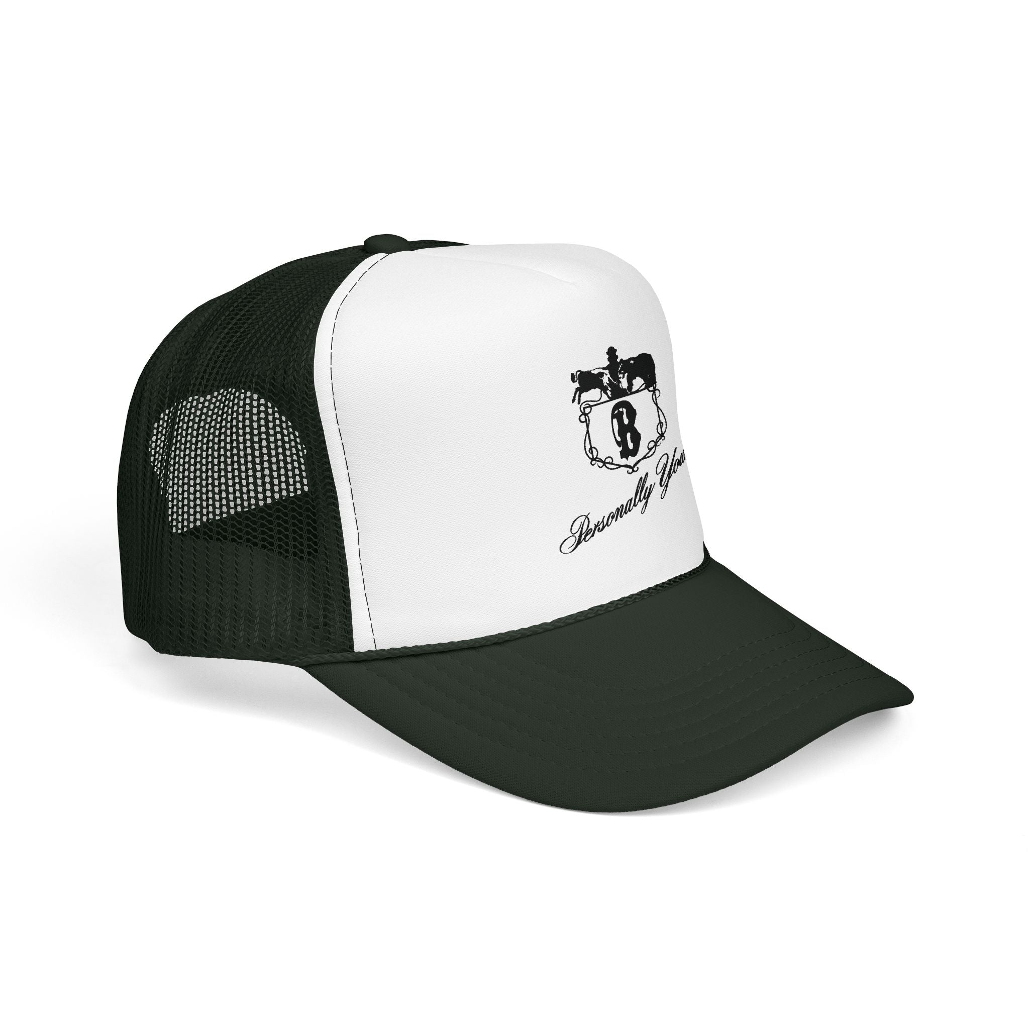 Broker Restaurant Trucker Hat — Vintage Sailboat Foam Cap