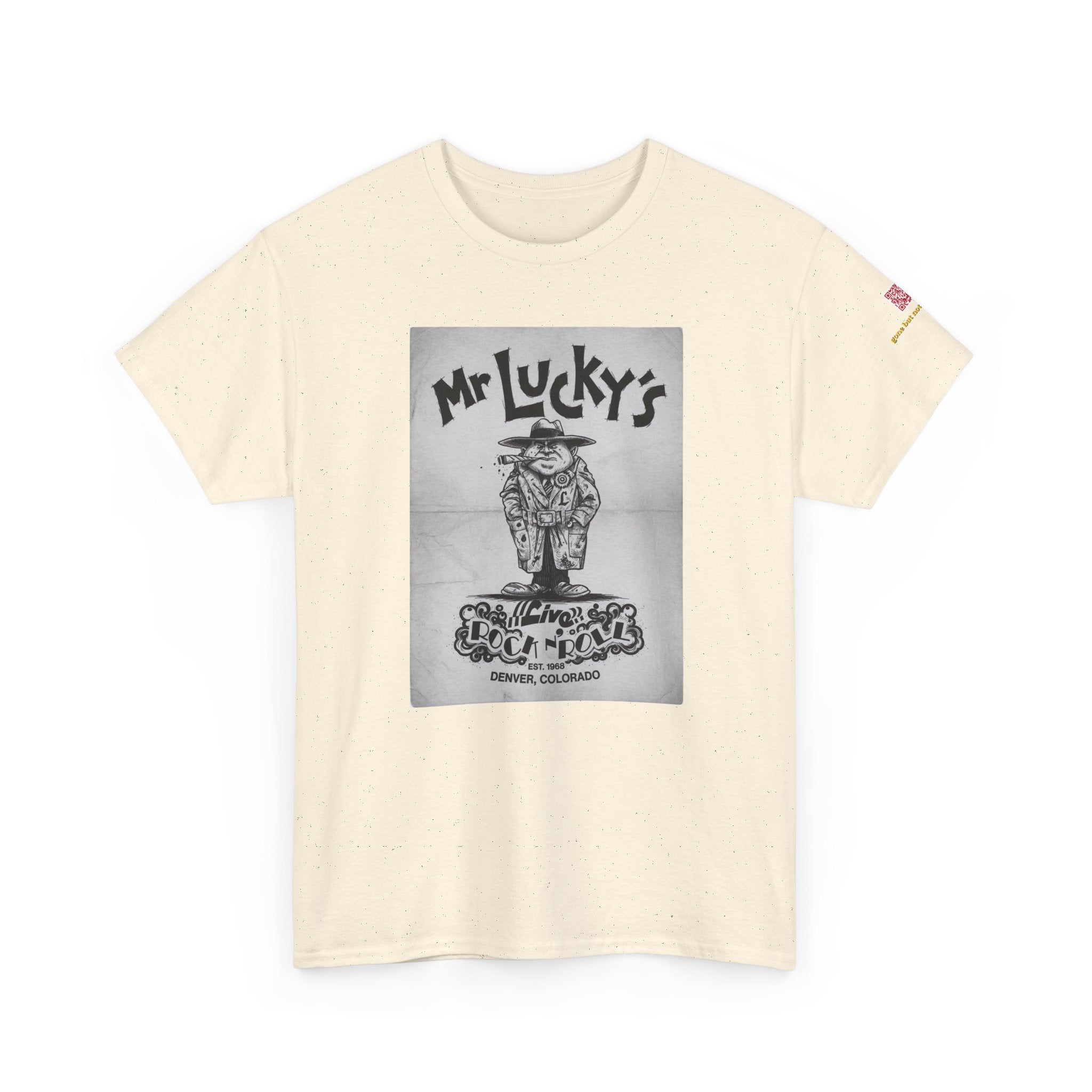 Mr Luckys B/W flyer - vintage Metro Denver gear