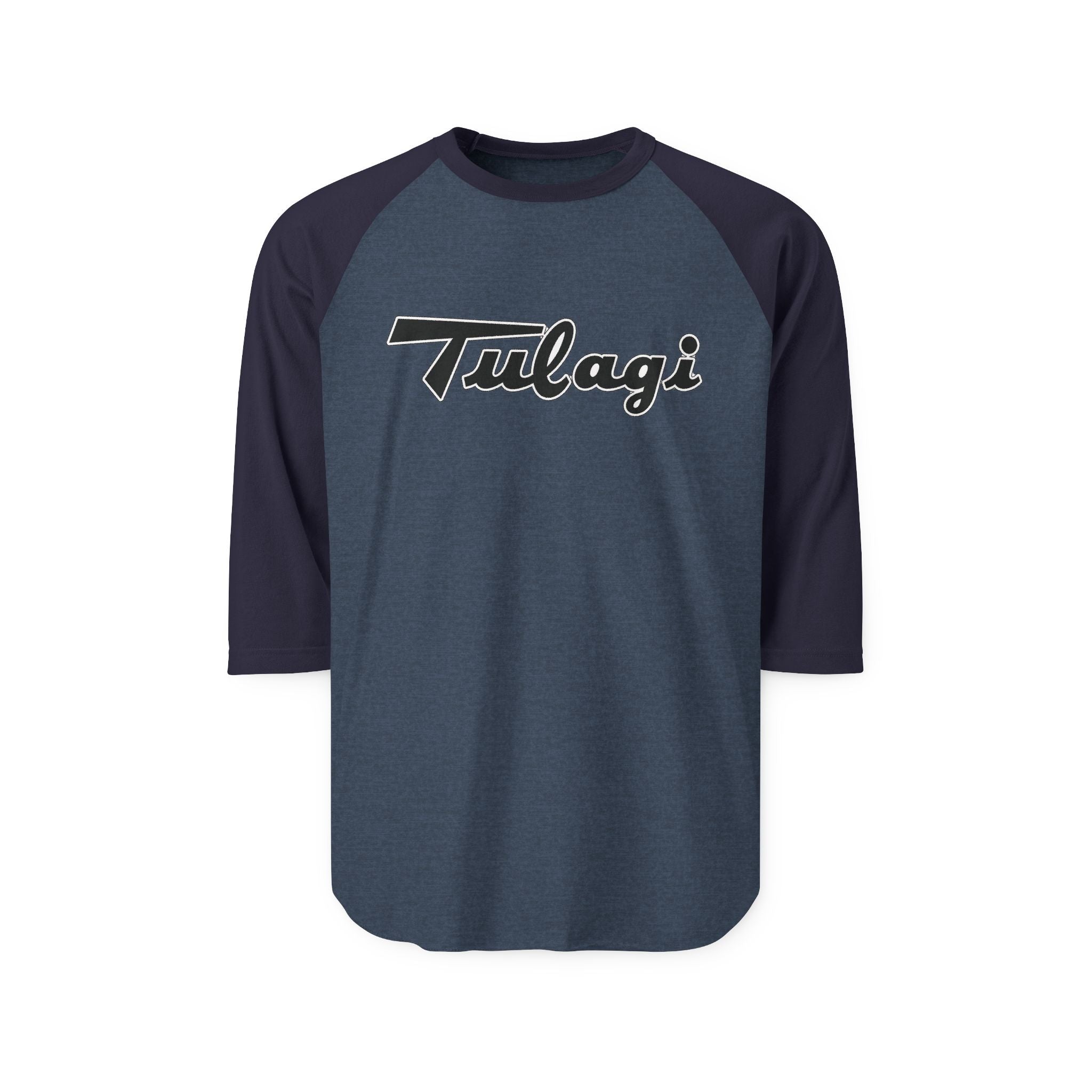 TULAGI BLACK LOGO | vintage Denver Retro Baseball Tee