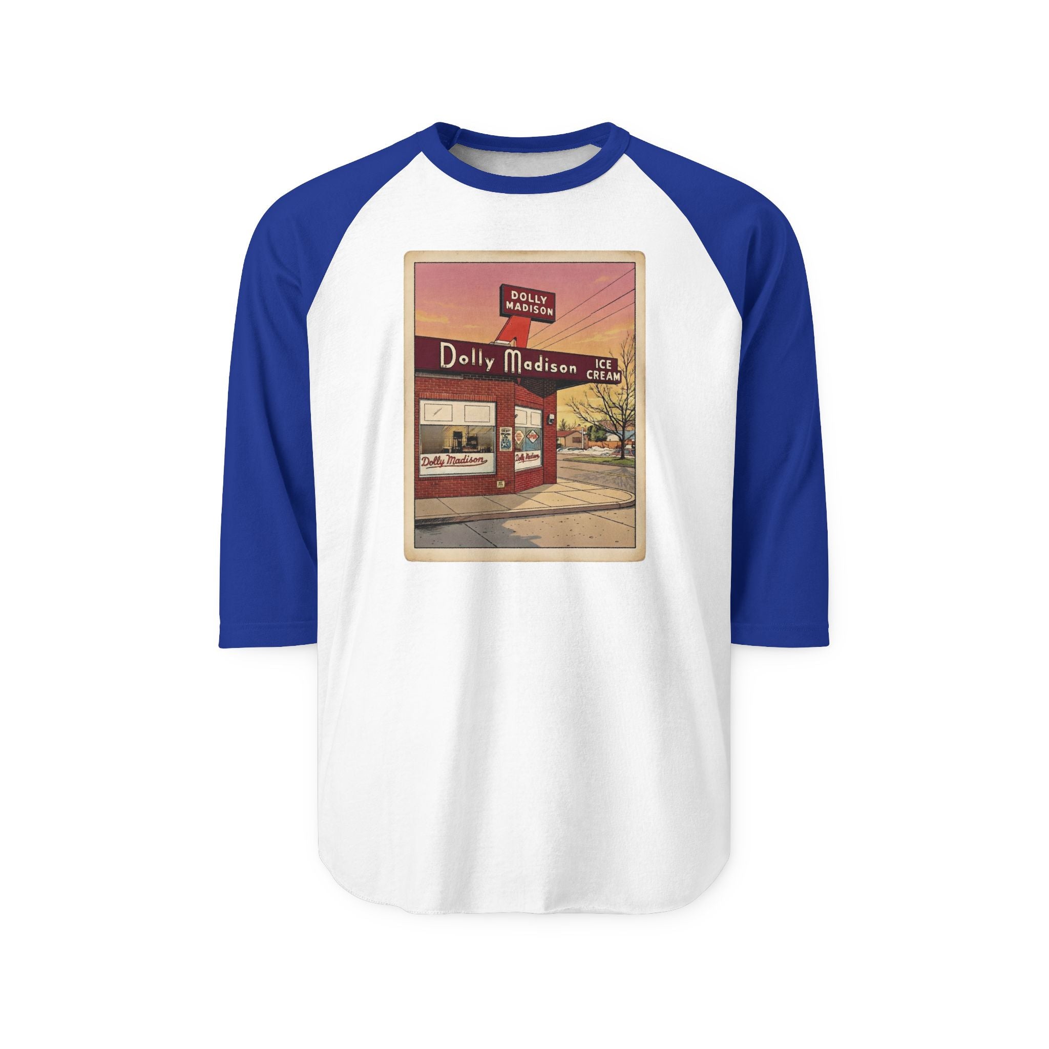DOLLY MADISON | Retro Baseball Tee