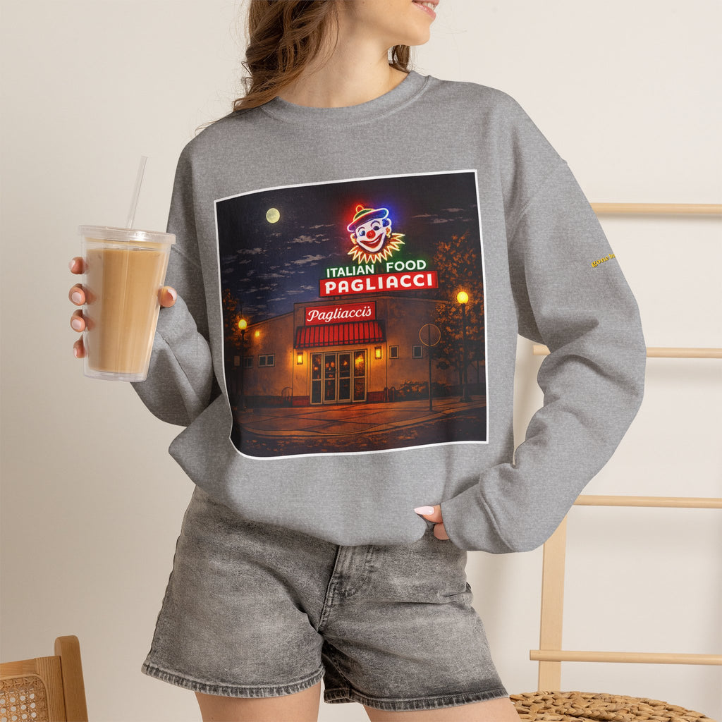 Pagliacci's night scene | Native303 Sweatshirt