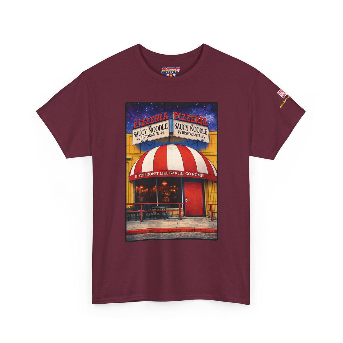 The Saucy Noodle - Garlic - vintage Denver gear