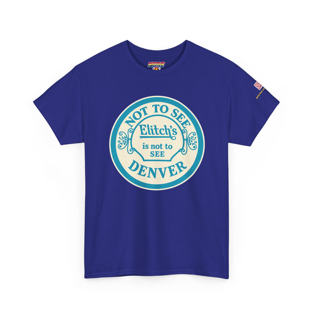 Elitch Gardens TURQUOISE- vintage Denver gear