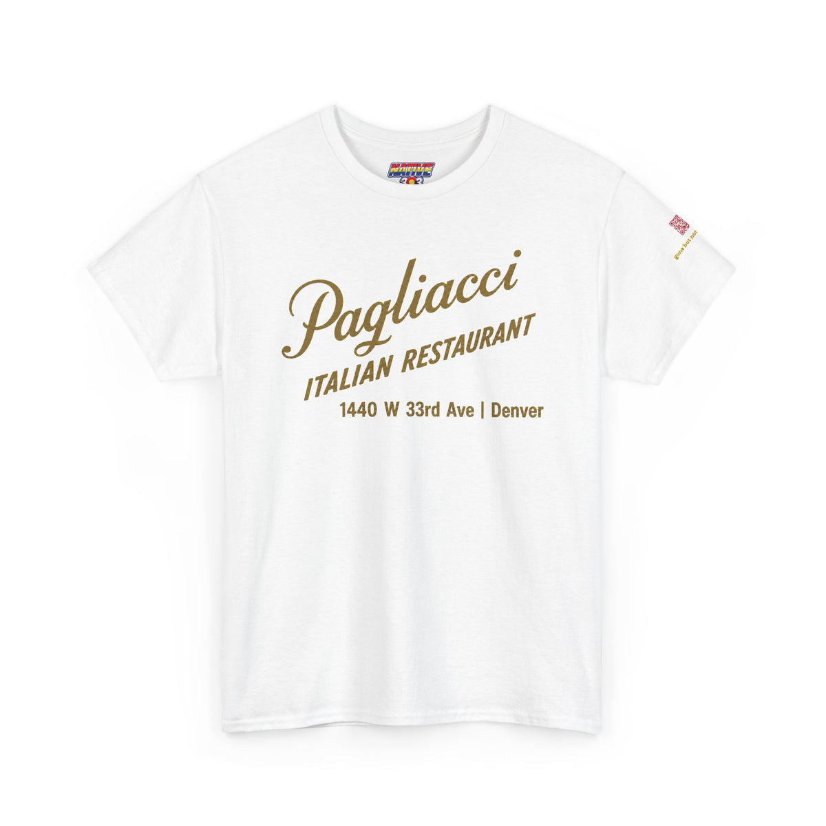 Pagliacci Italian restaurant - vintage Denver gear