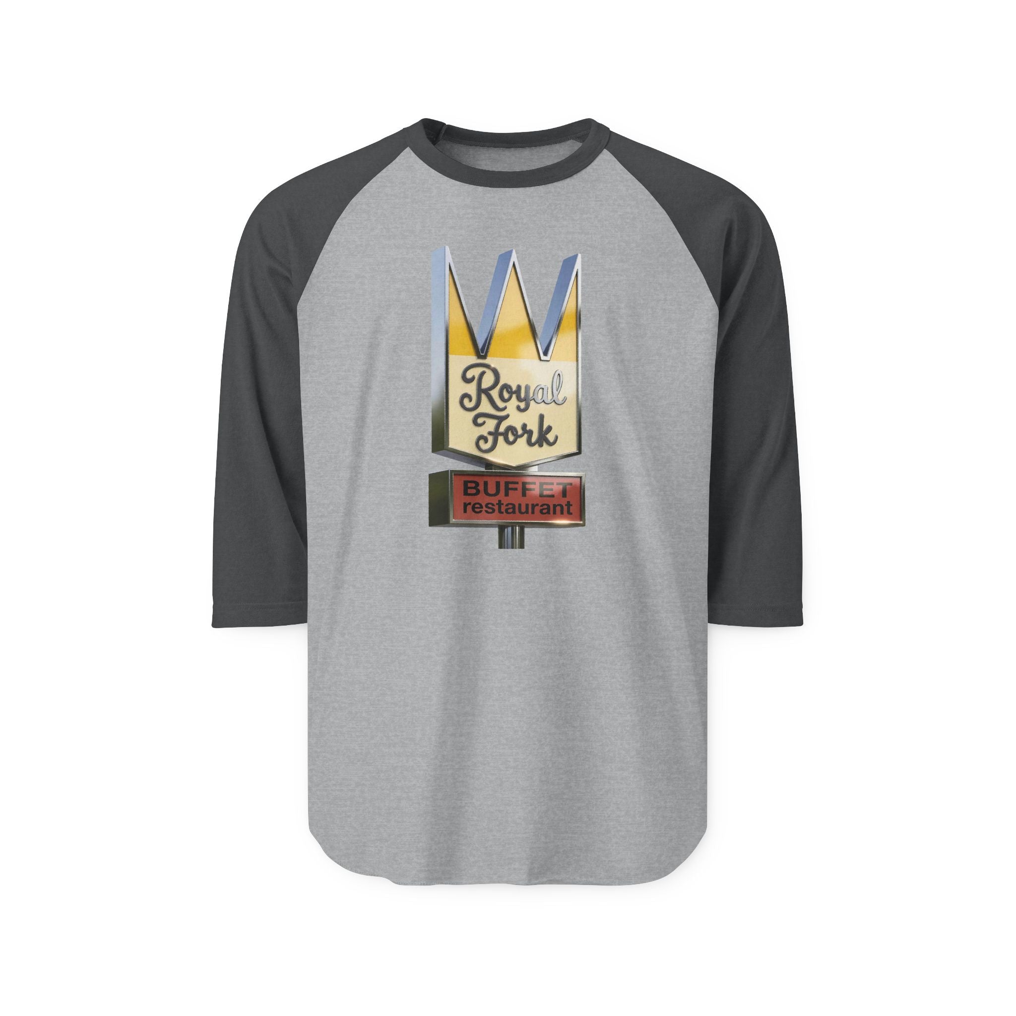 ROYAL FORK Restaurant| Retro Baseball Tee
