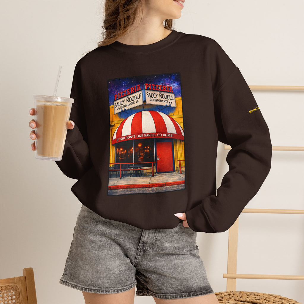Saucy Noodle Garlic | Native303 Sweatshirt