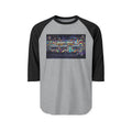 BONNIE BRAE TAVERN psychedelic | Retro Baseball Tee