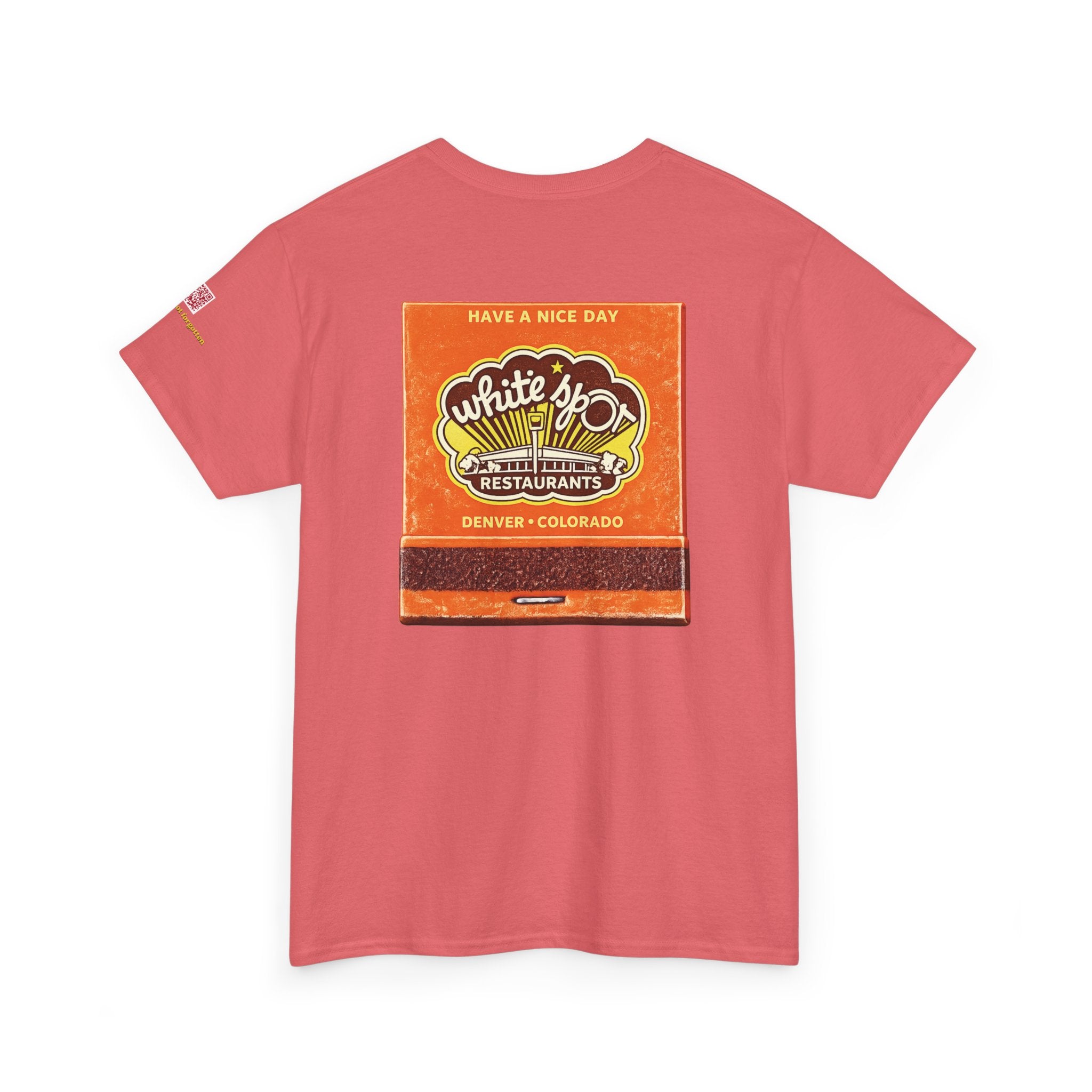 WHITE SPOT matchbook- Wear Colorado's Greatest Hits