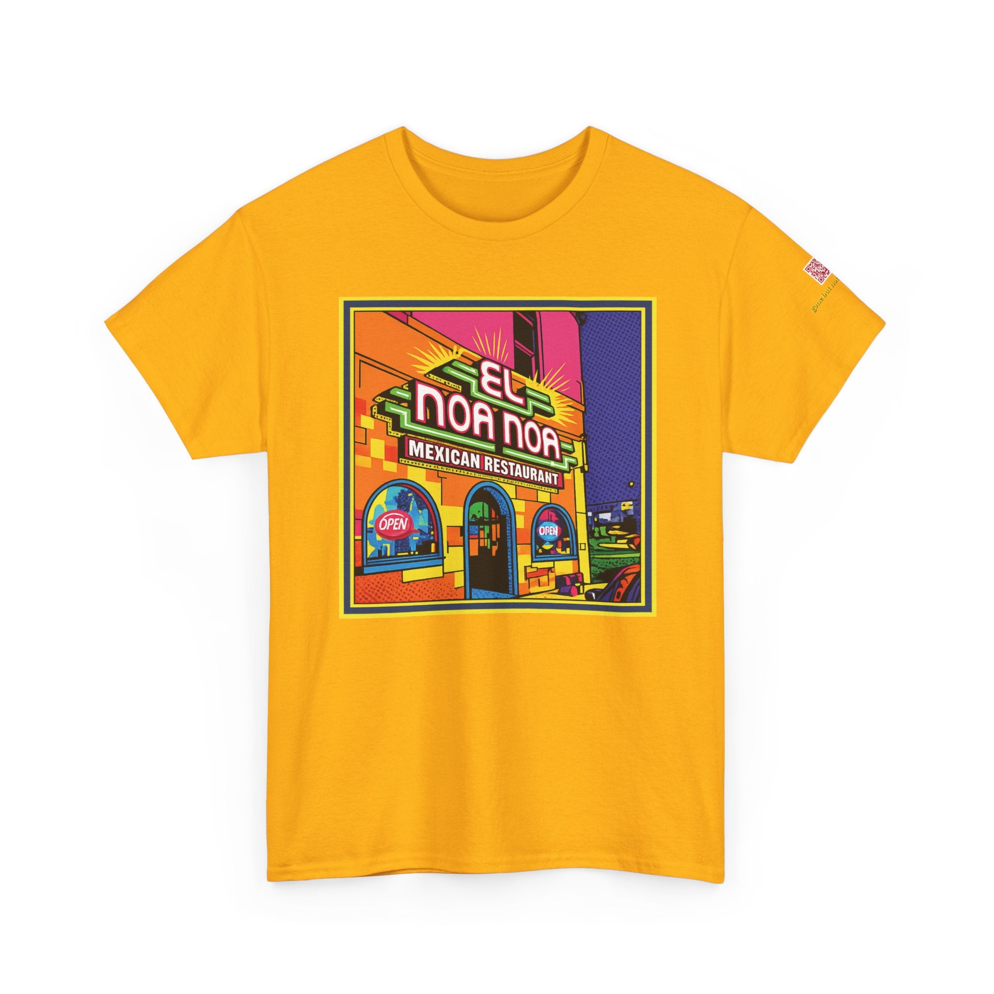 El Noa Noa -neon- Mexican restaurant - vintage Denver gear