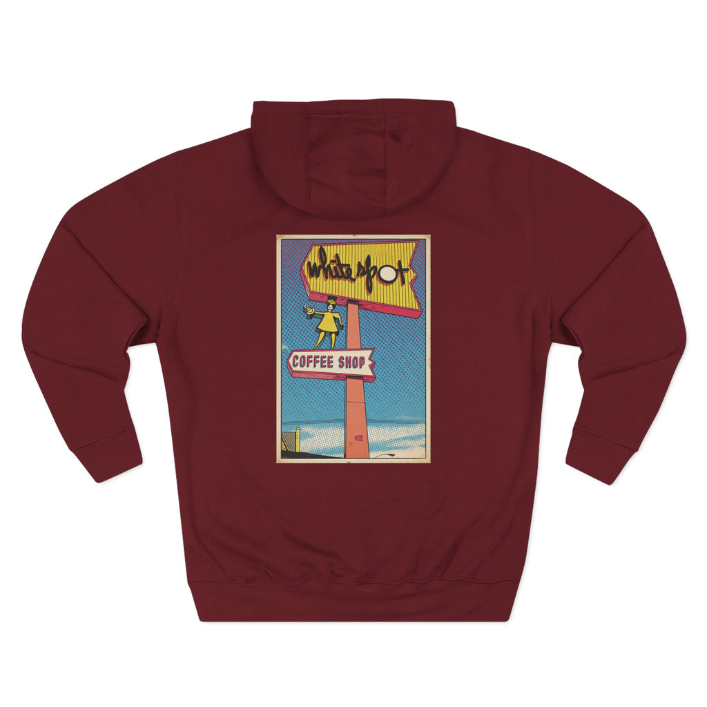 THE WHITE SPOT sign Hoodie