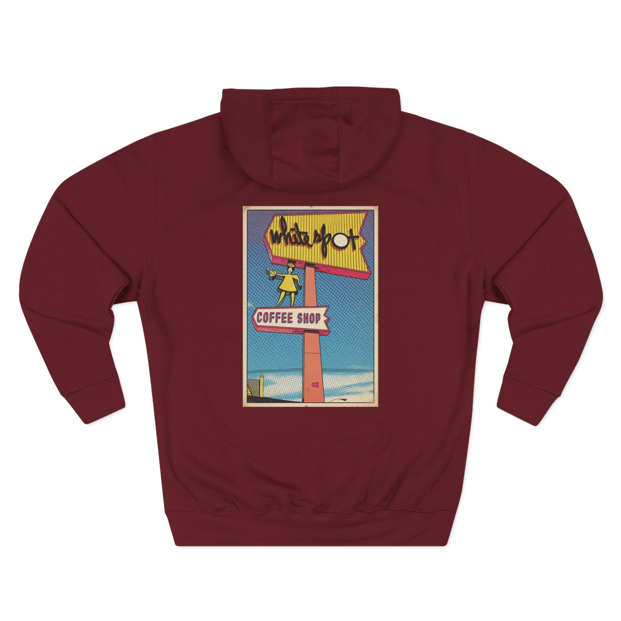 THE WHITE SPOT sign Hoodie