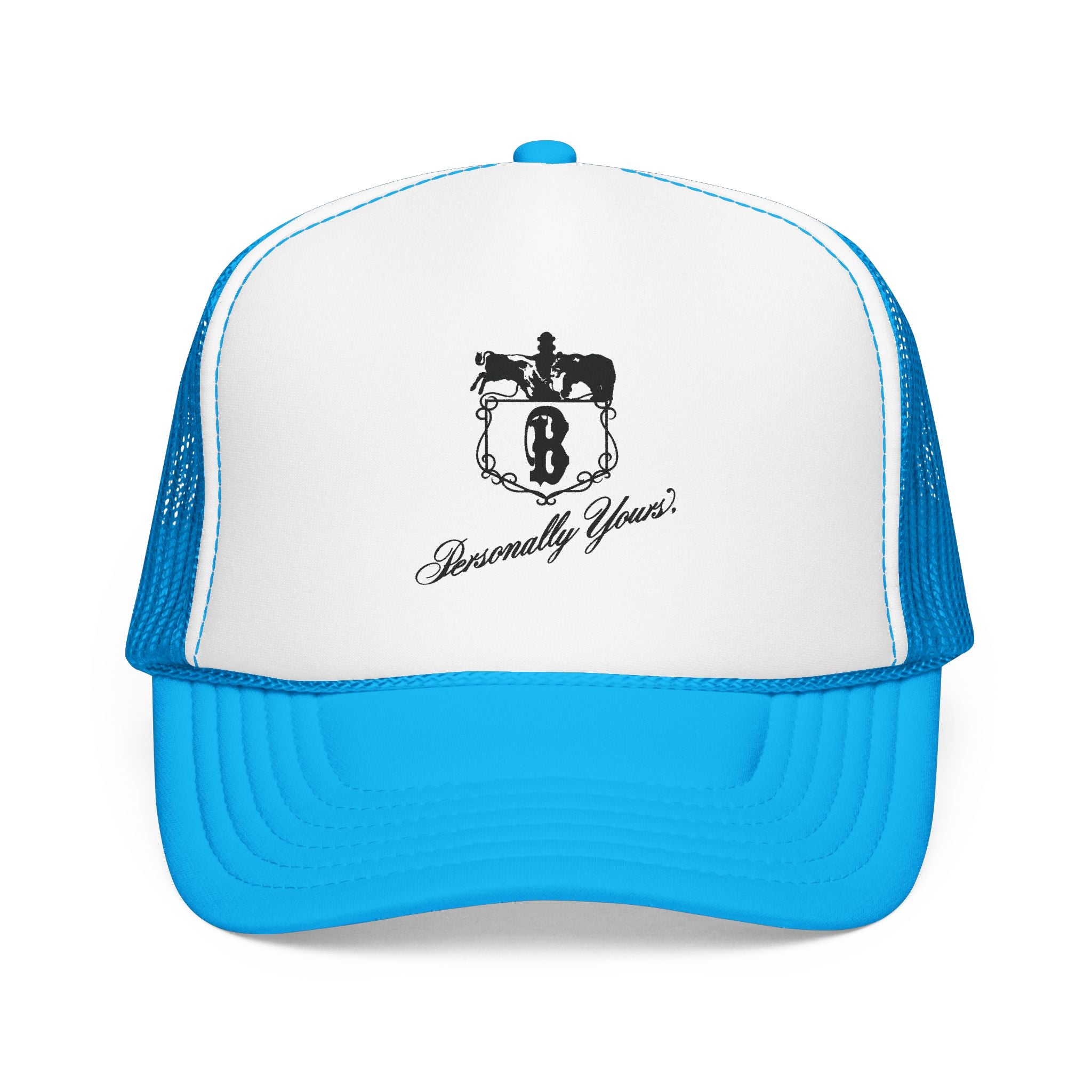 Broker Restaurant Trucker Hat — Vintage Sailboat Foam Cap
