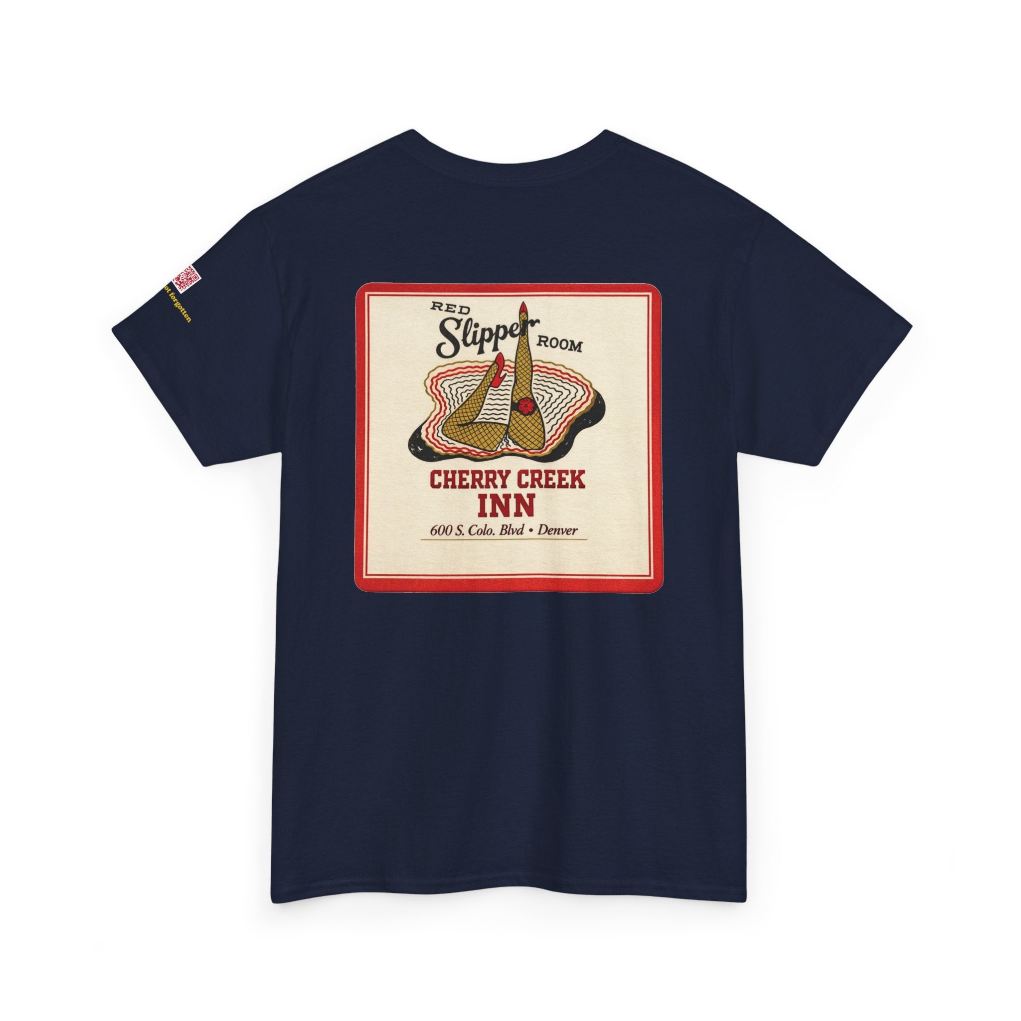 CHERRY CREEK INN - RED SLIPPER - vintage Denver gear