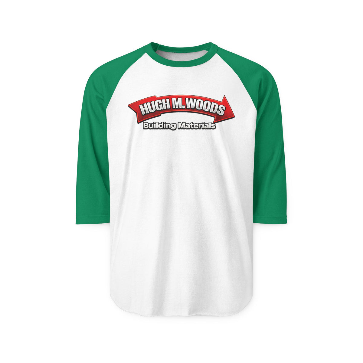 HUGH M WOODS | Retro Baseball Tee