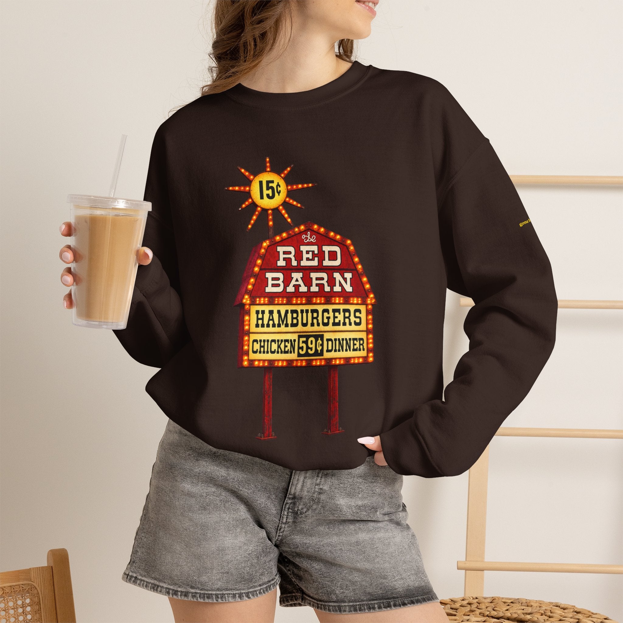 Red Barn sign | Native303 Sweatshirt