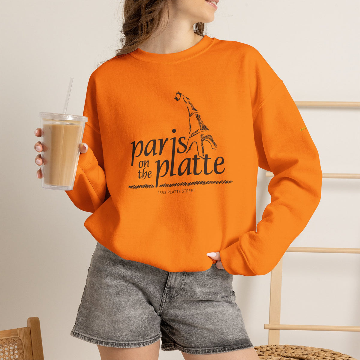 Paris on the Platte logo | Native303 Sweatshirt