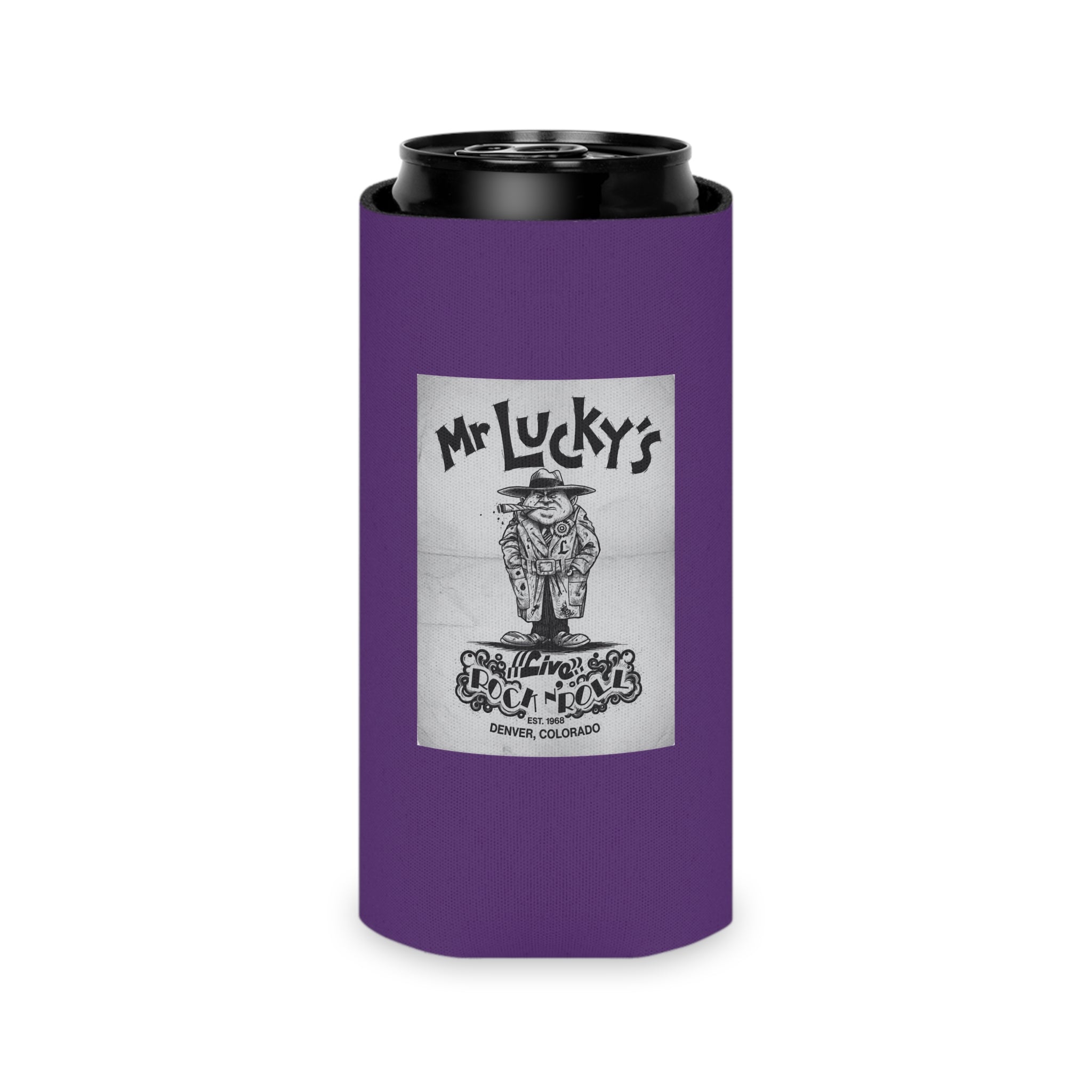 Mr Lucky's Flyer Can Cooler —  Native303 Vintage Denver