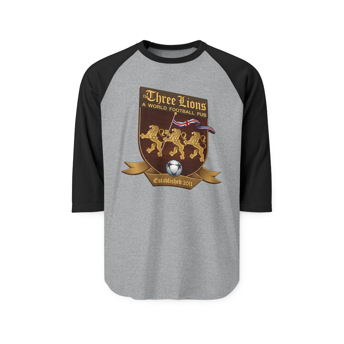 THREE LIONS PUB - Baseball Shirt