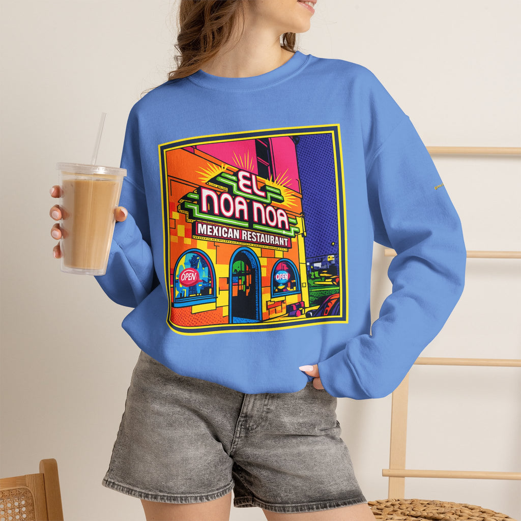 El Noa Noa Mexican restaurant (neon) | Native303 Sweatshirt