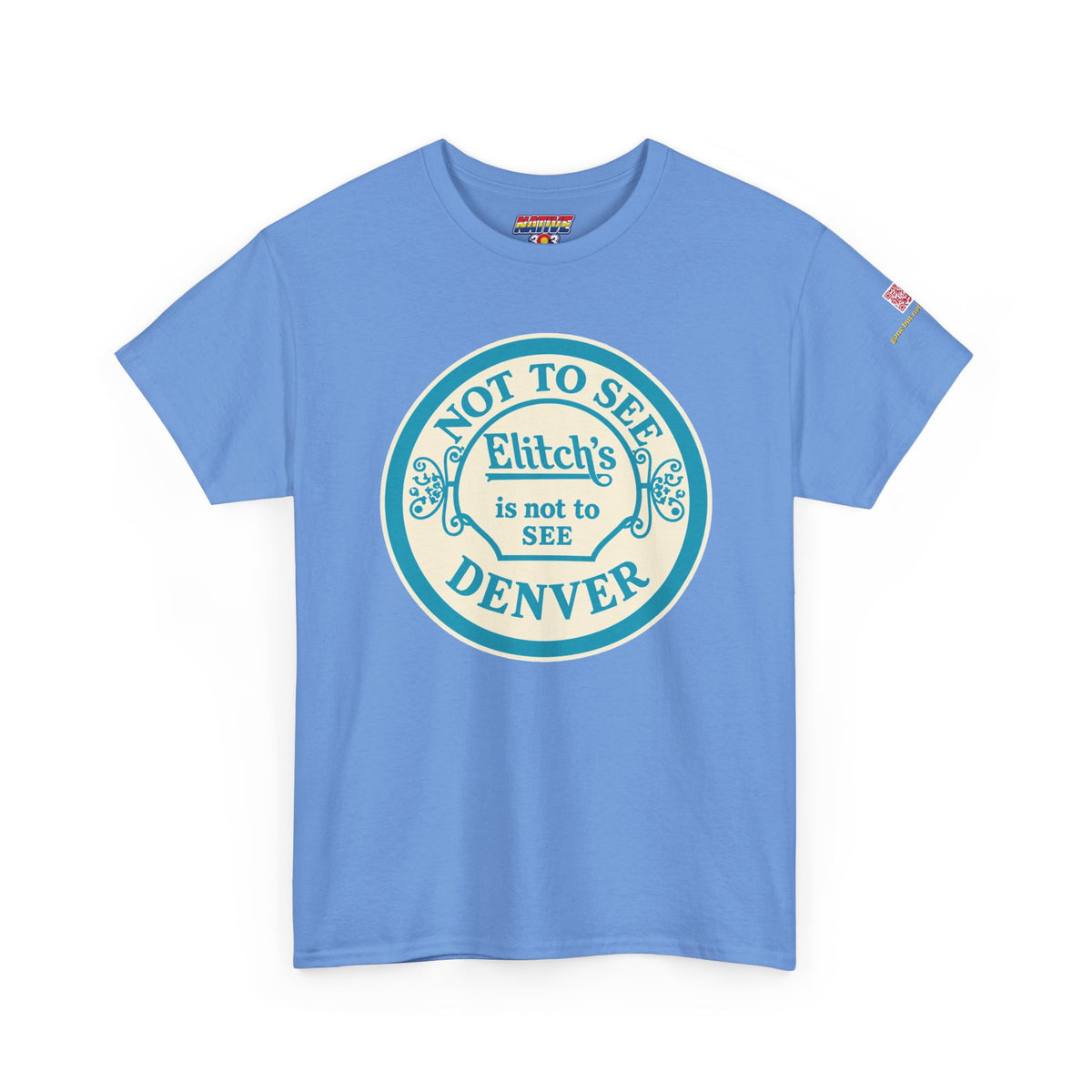 Elitch Gardens TURQUOISE- vintage Denver gear
