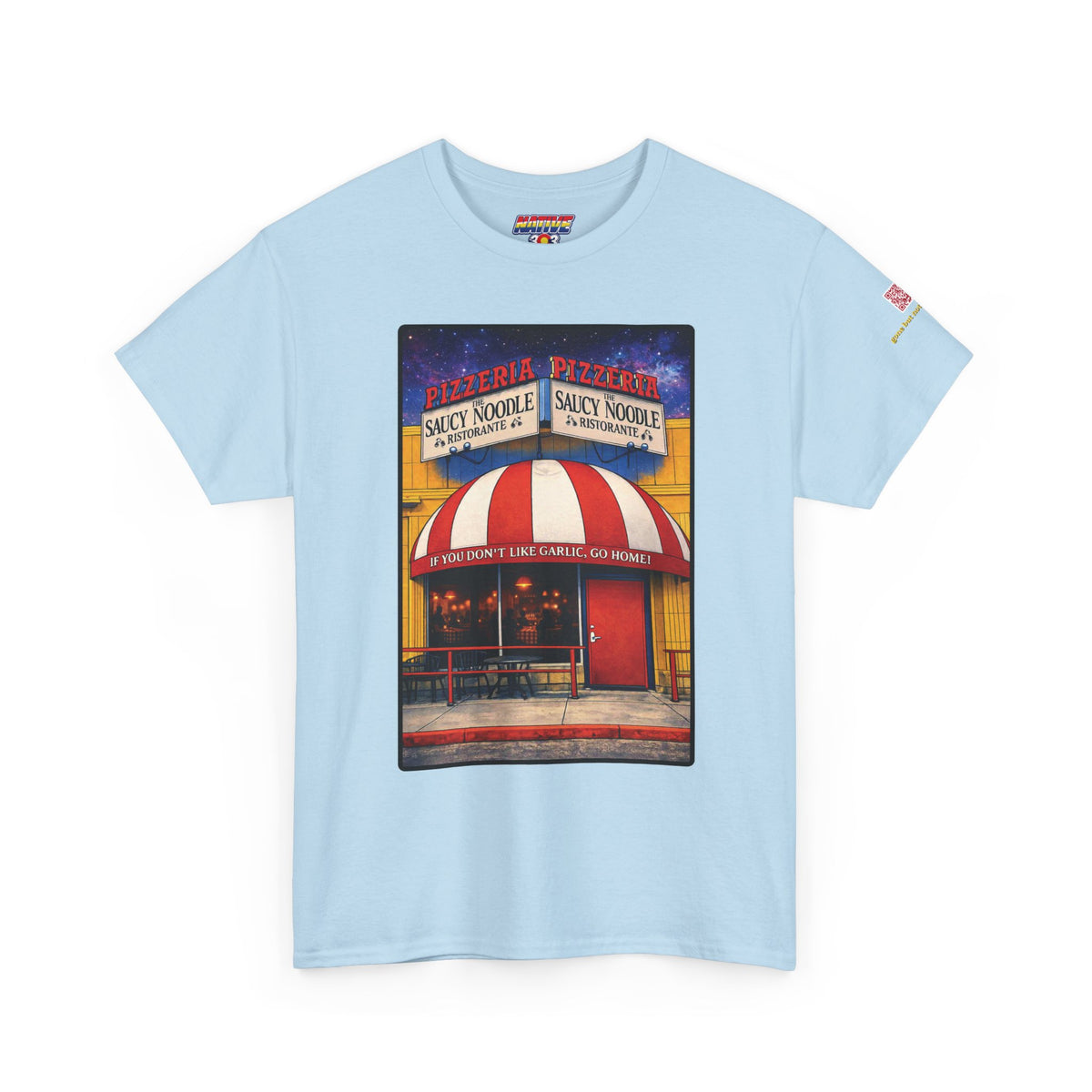 The Saucy Noodle - Garlic - vintage Denver gear