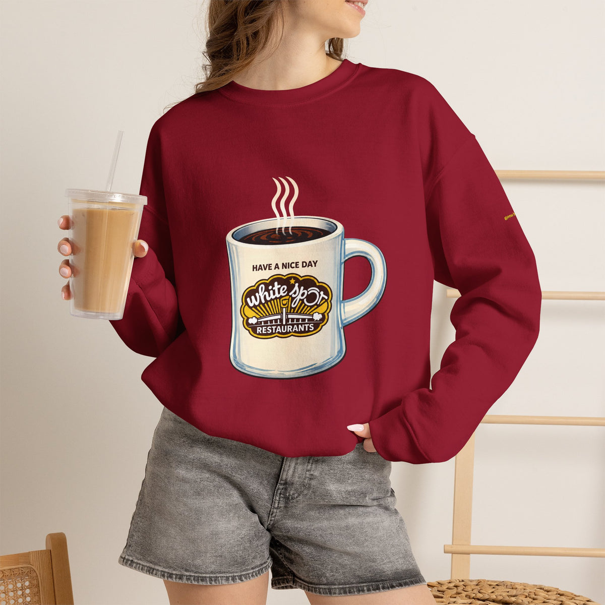 White Spot mug | Native303 Sweatshirt