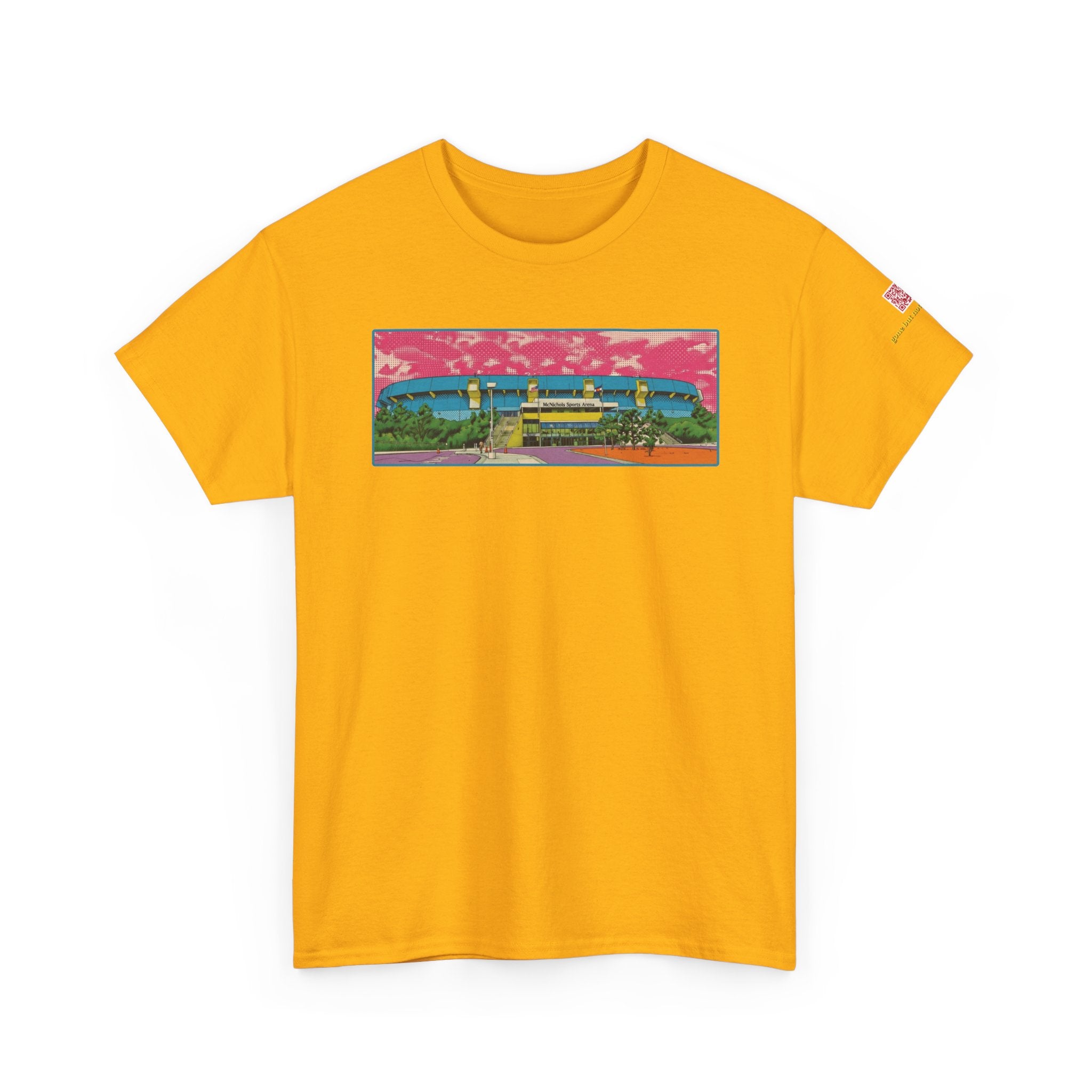 McNichols Arena - retro pop-art imagining - vintage Denver gear