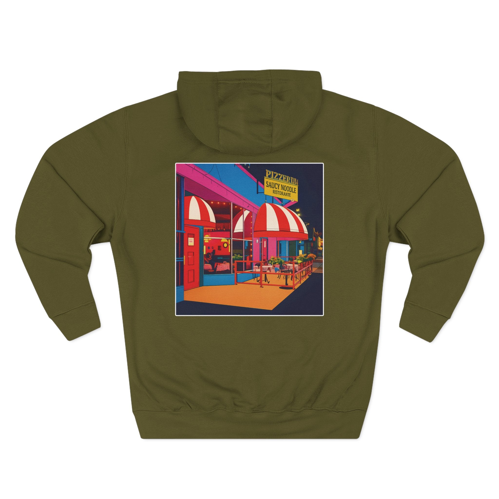 SAUCY NOODLE pop art comics style Hoodie
