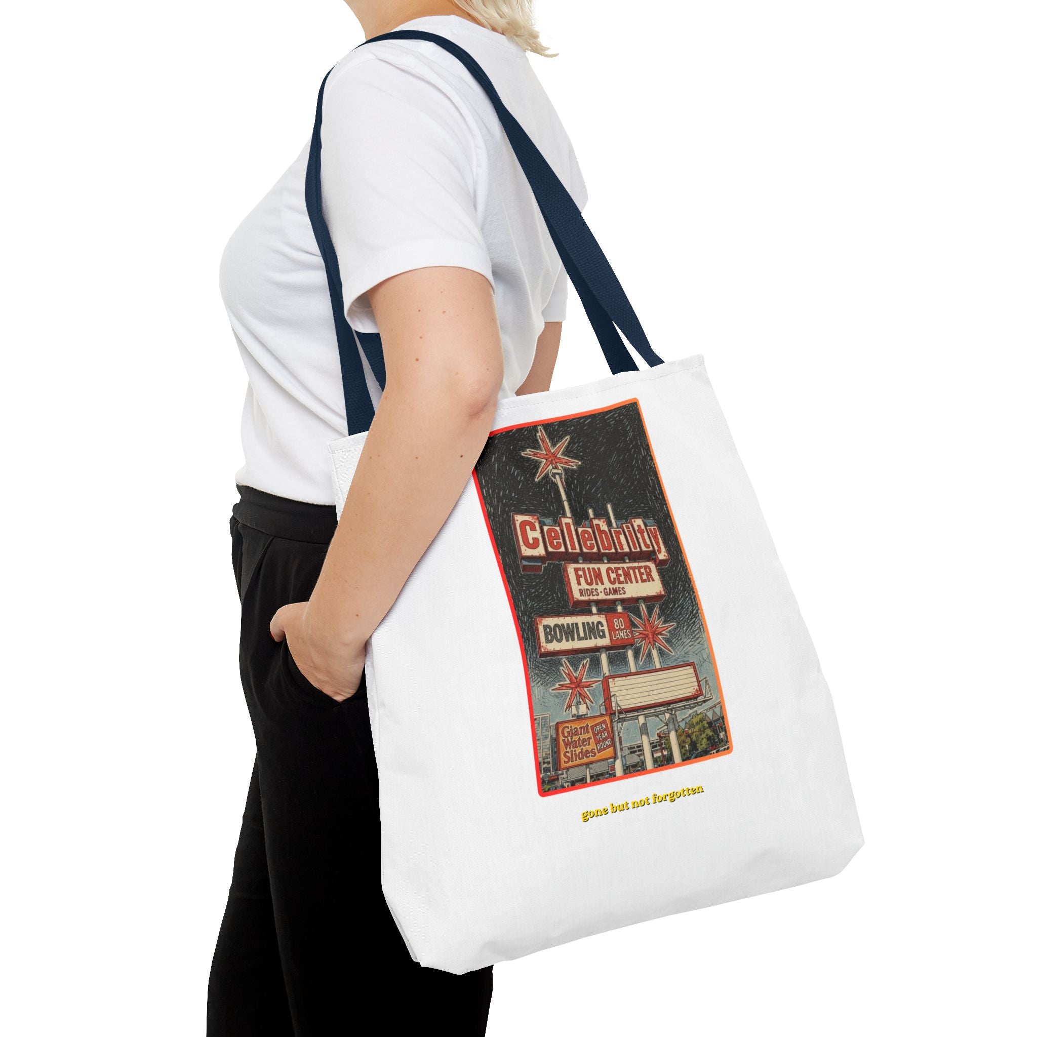 Celebrity Fun Center (pencil drawing) Tote
