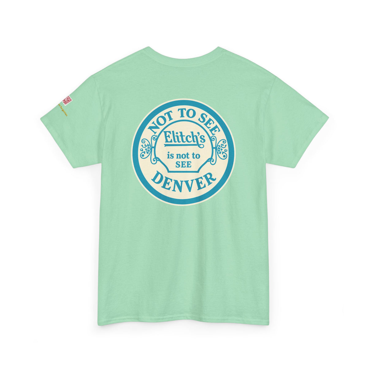 ELITCH GARDENS TURQUOISE - vintage Colorado gear