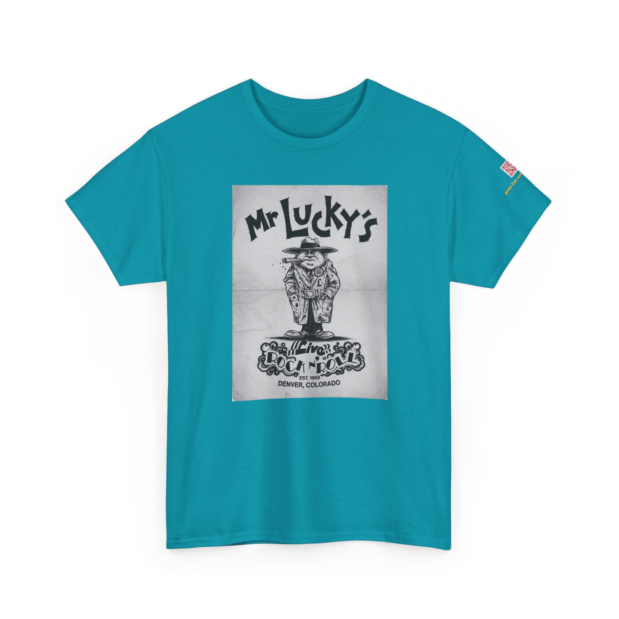 Mr Luckys B/W flyer - vintage Metro Denver gear