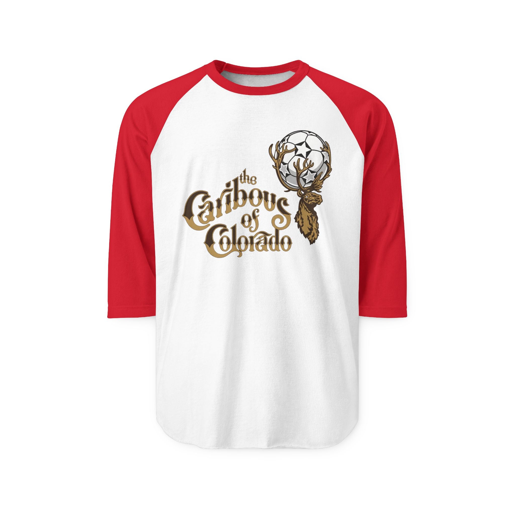 CARIBOU | Vintge Denver Retro Baseball Tee