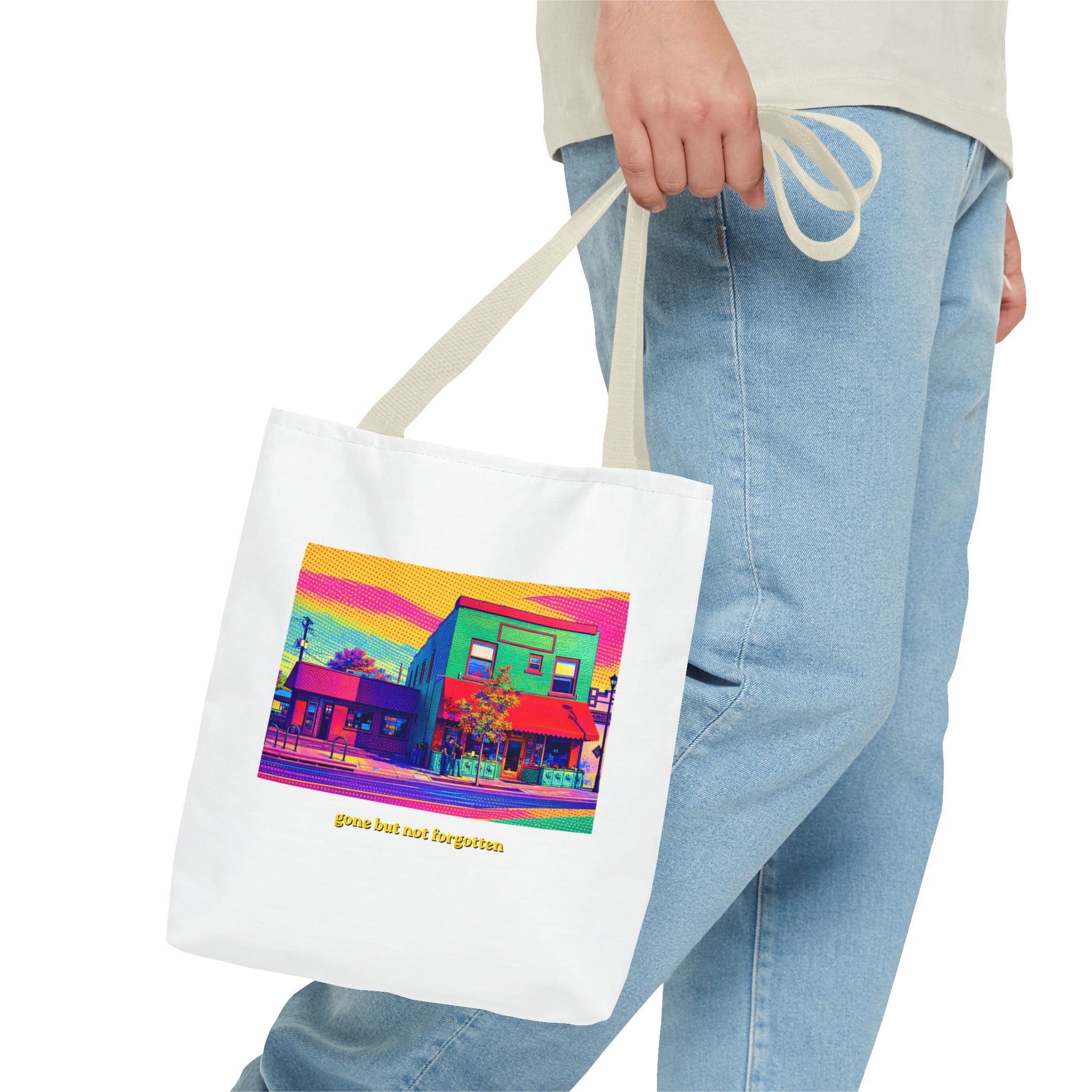 Pasquini’s (comic-pop art) Tote
