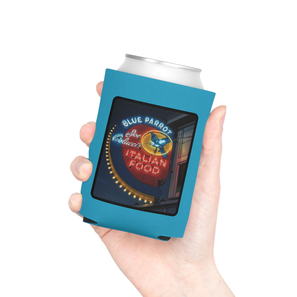 Blue Parrot Can Cooler —  Native303 Vintage Denver
