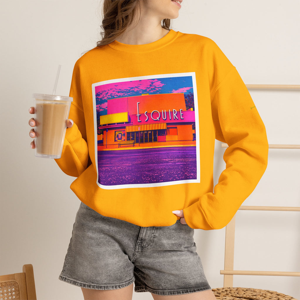 Esquire Theater (pop-art style)| Native303 Sweatshirt