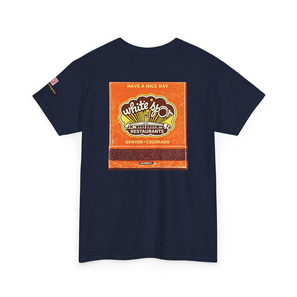 WHITE SPOT matchbook- Wear Colorado's Greatest Hits