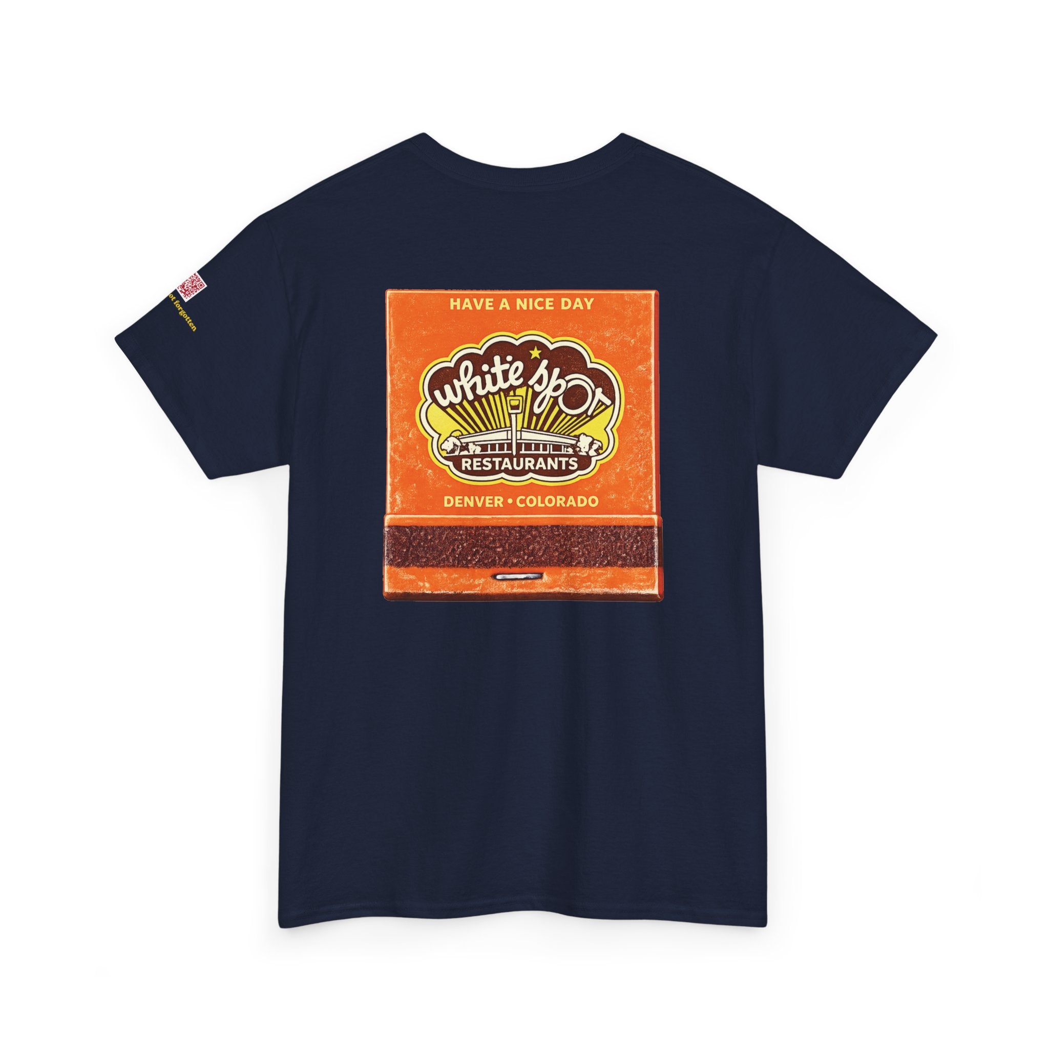 WHITE SPOT matchbook- Wear Colorado's Greatest Hits