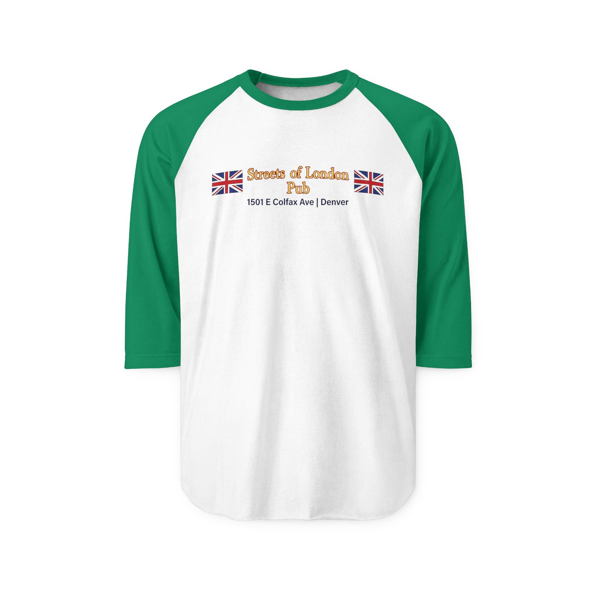 STREETS OF LONDON PUB | Vintage Denver Retro Baseball Tee