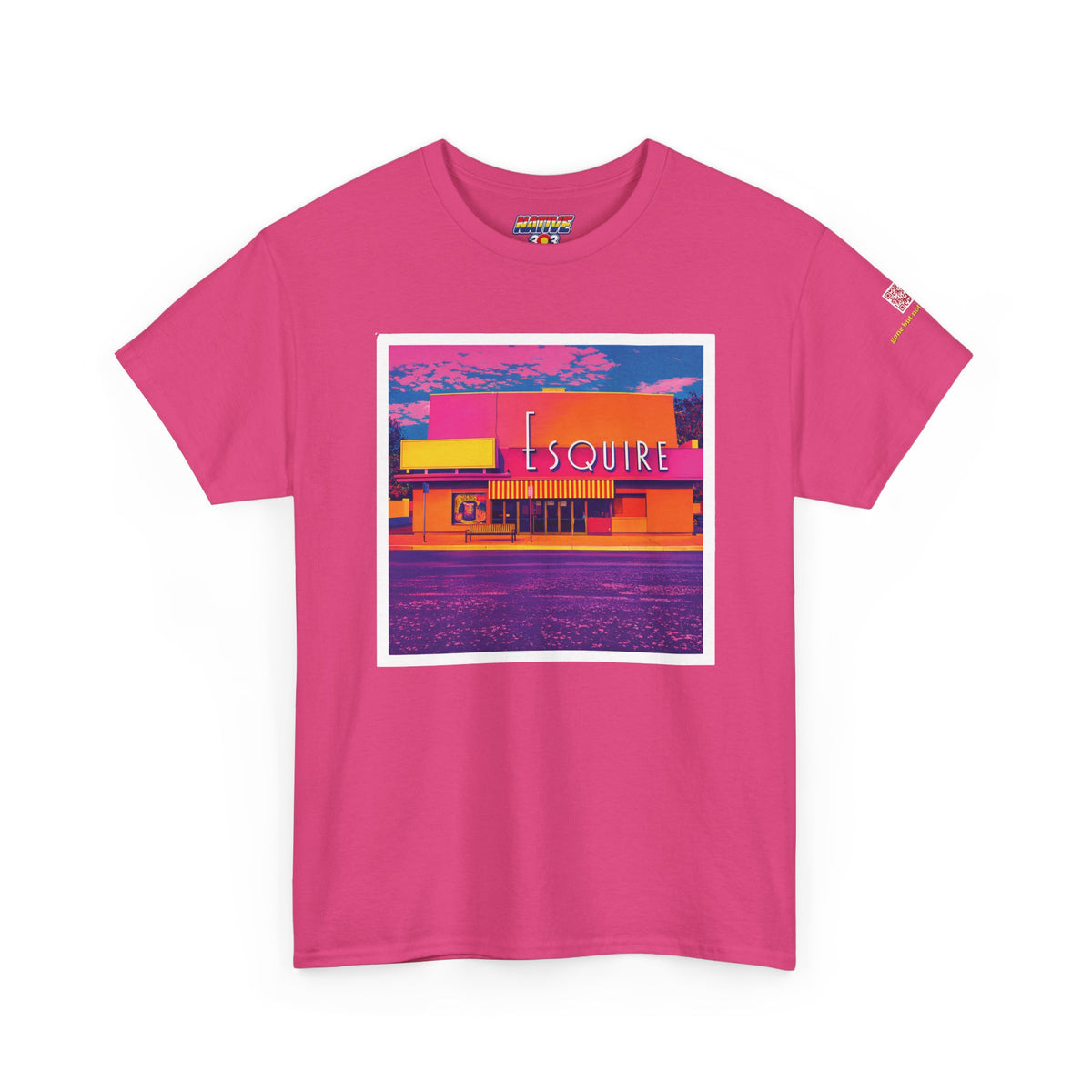 Esquire Theater neon pop art - vintage Denver gear