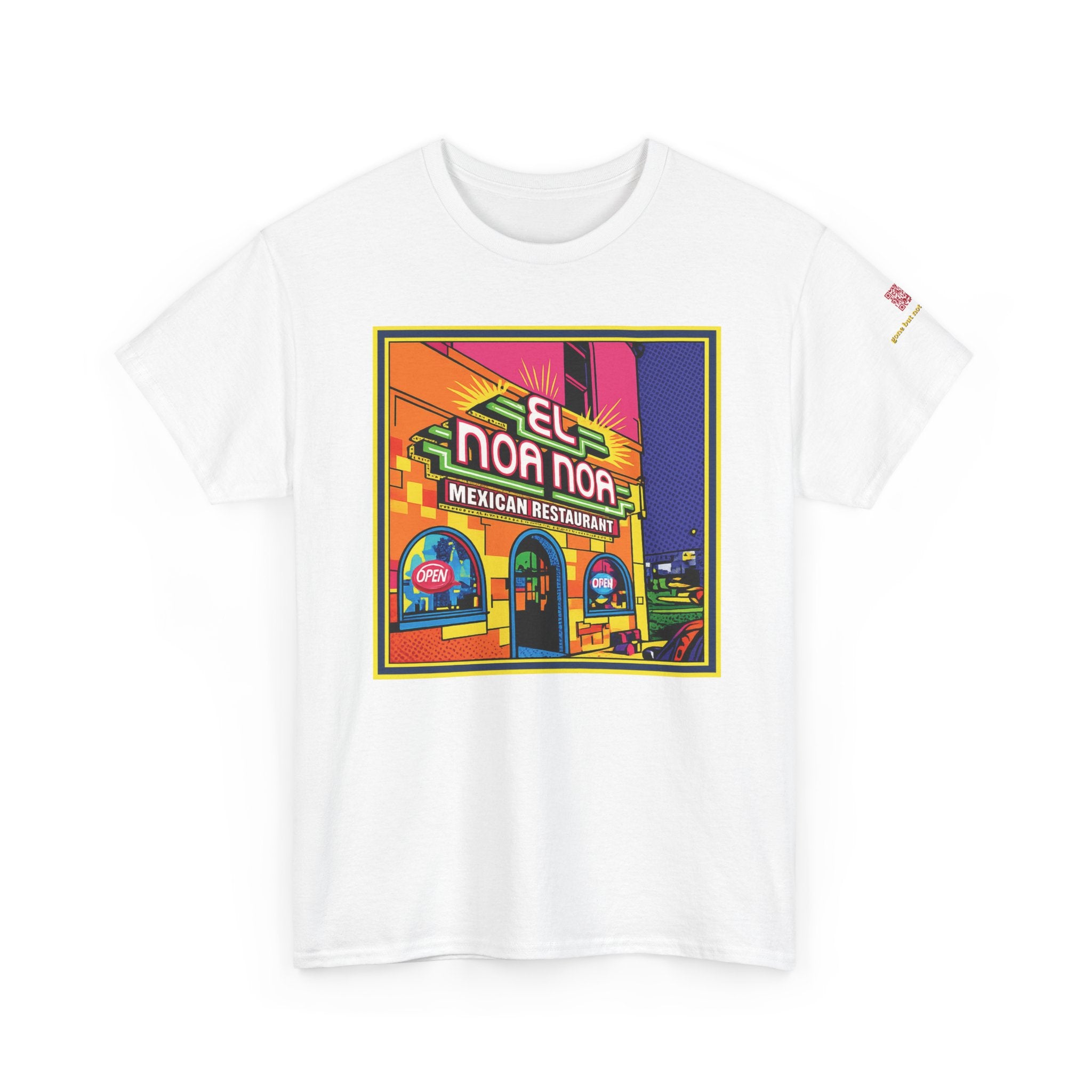 El Noa Noa -neon- Mexican restaurant - vintage Denver gear