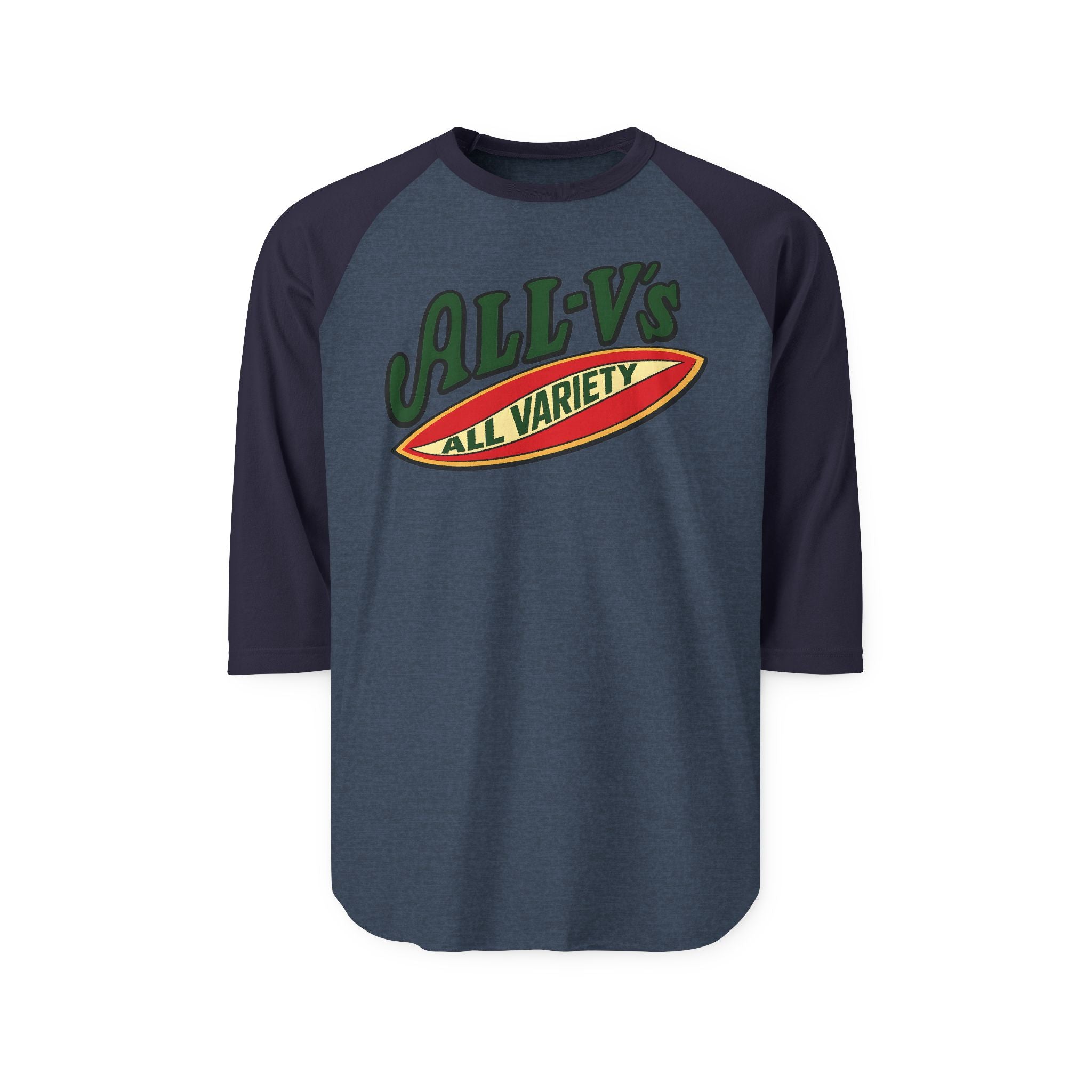 ALL-Vs LOGO | vintage Denver Retro Baseball Tee
