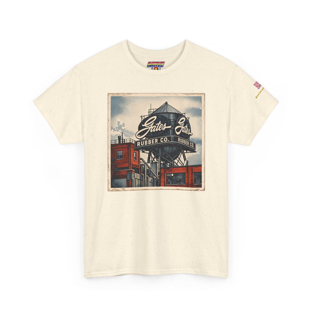 Gates Rubber Company water tower - vintage Denver gear