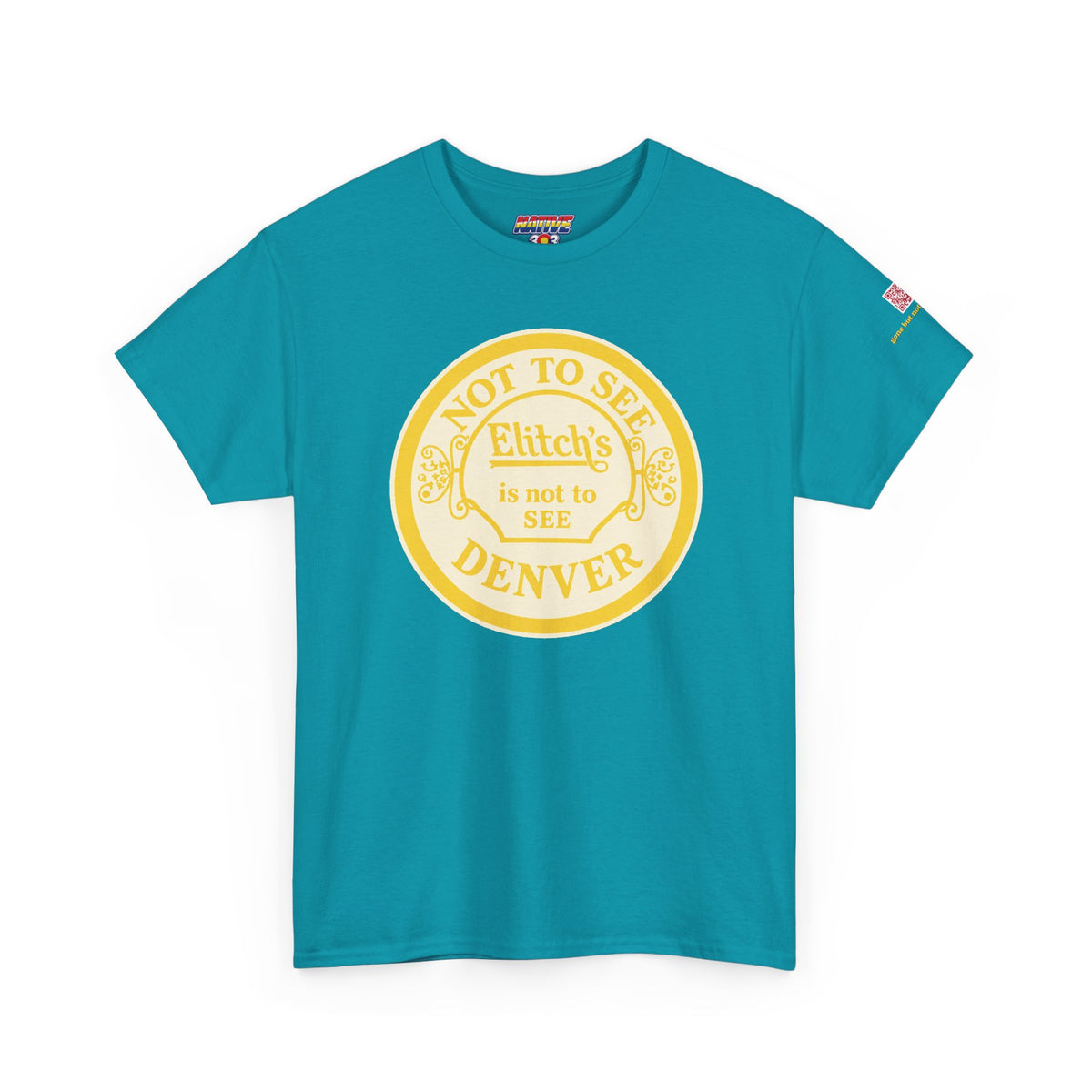 Elitch Gardens YELLOW - vintage Denver gear