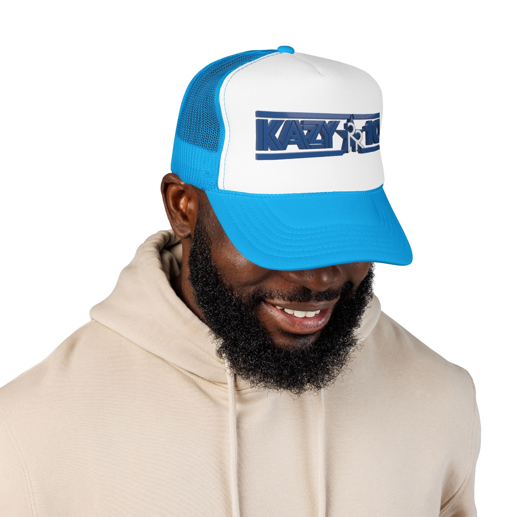 KAZY Trucker Hat — Vintage Sailboat Foam Cap