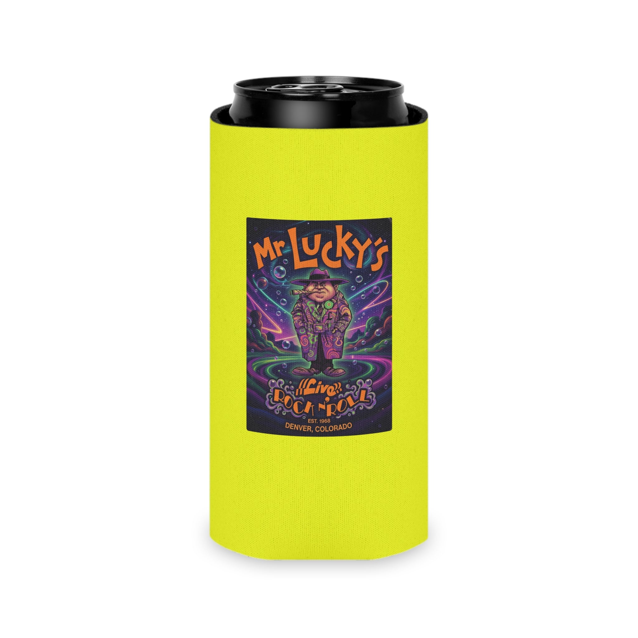 Mr Lucky's Acid Trip Can Cooler —  Native303 Vintage Denver