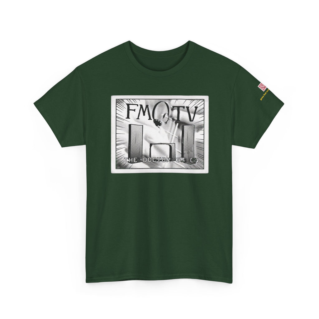 FM/TV (B/W comic style) - vintage Denver gear